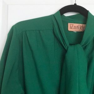 Vintage shirt with neck tie